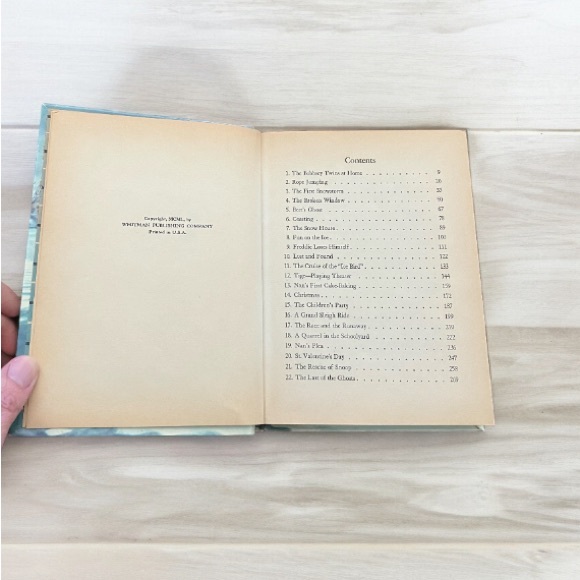 Vintage The Bobbsey Twins Merry Days Inside and Out Hardcover Book 1950 - Picture 5 of 8